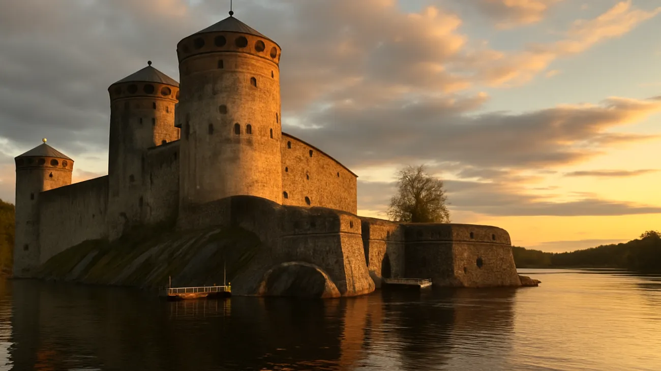 Castello di Olavinlinna a Savonlinna"